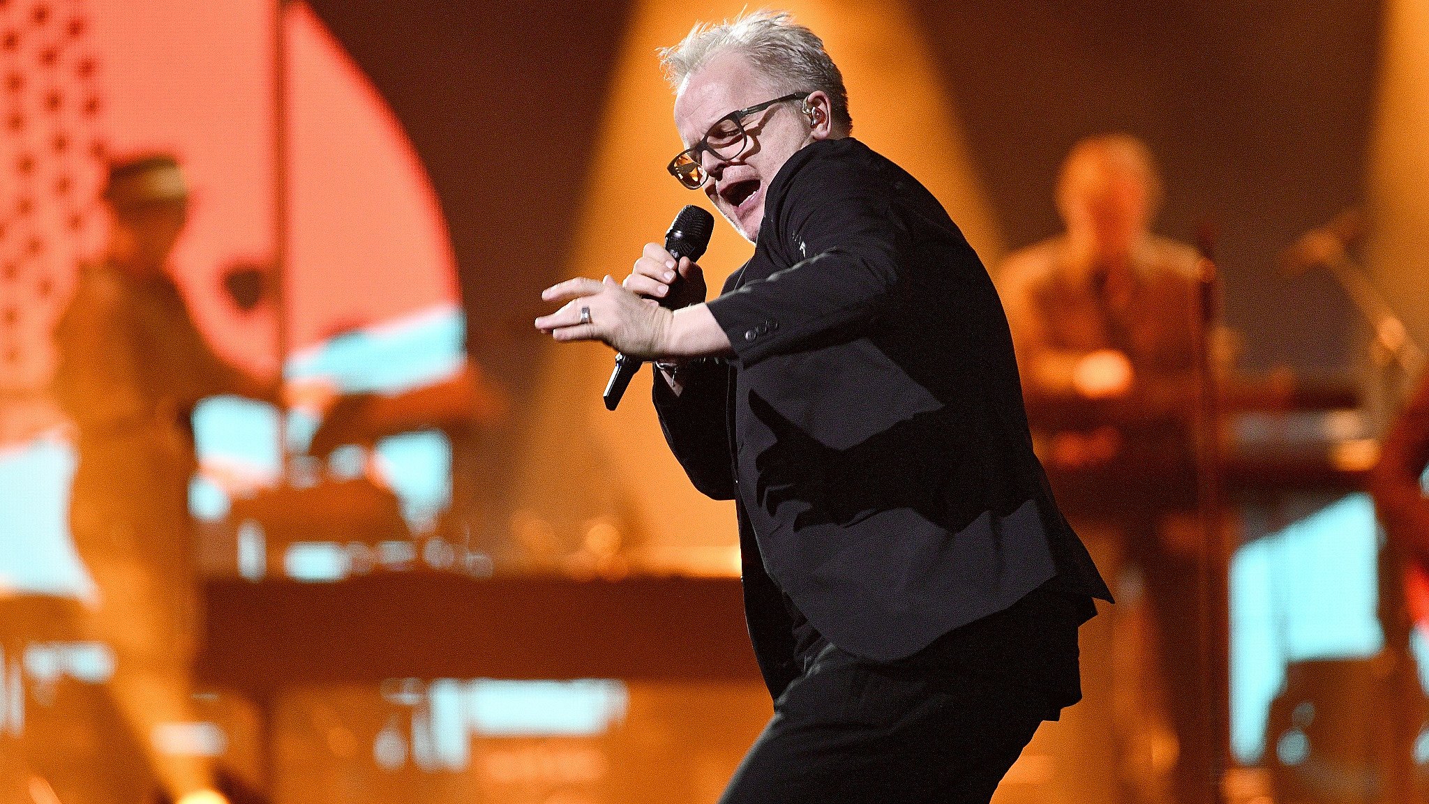 Der deutsche Musiker Herbert Grönemeyer anl. eines Konzertes am Freitag 22. März in der Wiener Stadthalle.