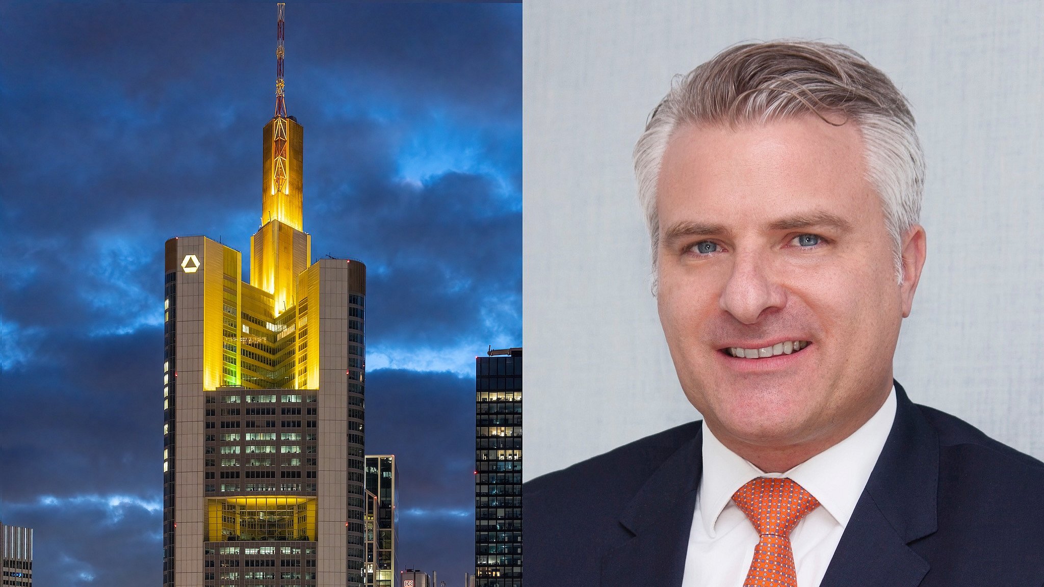 Commerzbank Tower und Nicolas Deuerling