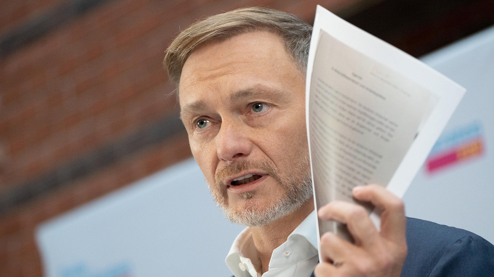 Christian Lindner in der Pressekonferenz am 7.11.24