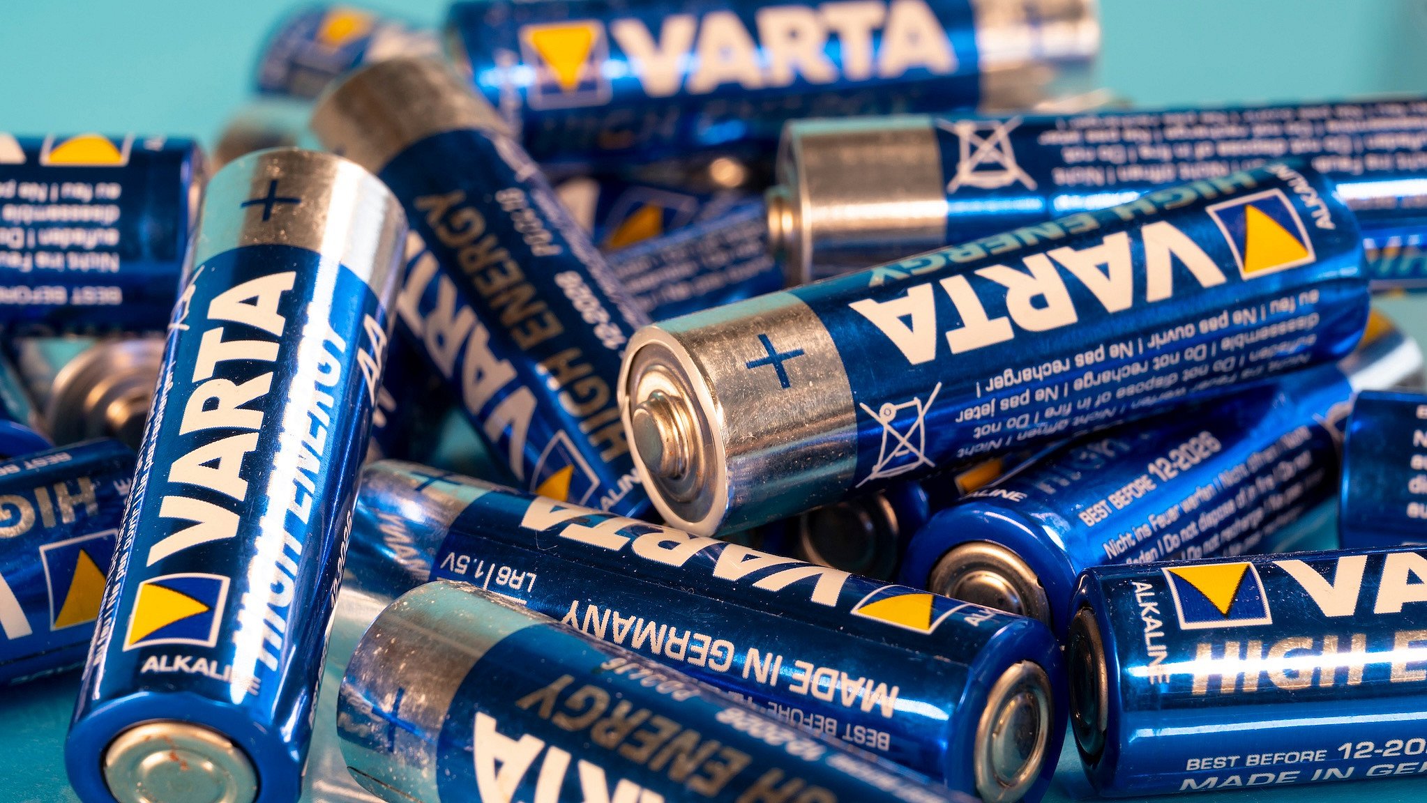 Batterien von Varta