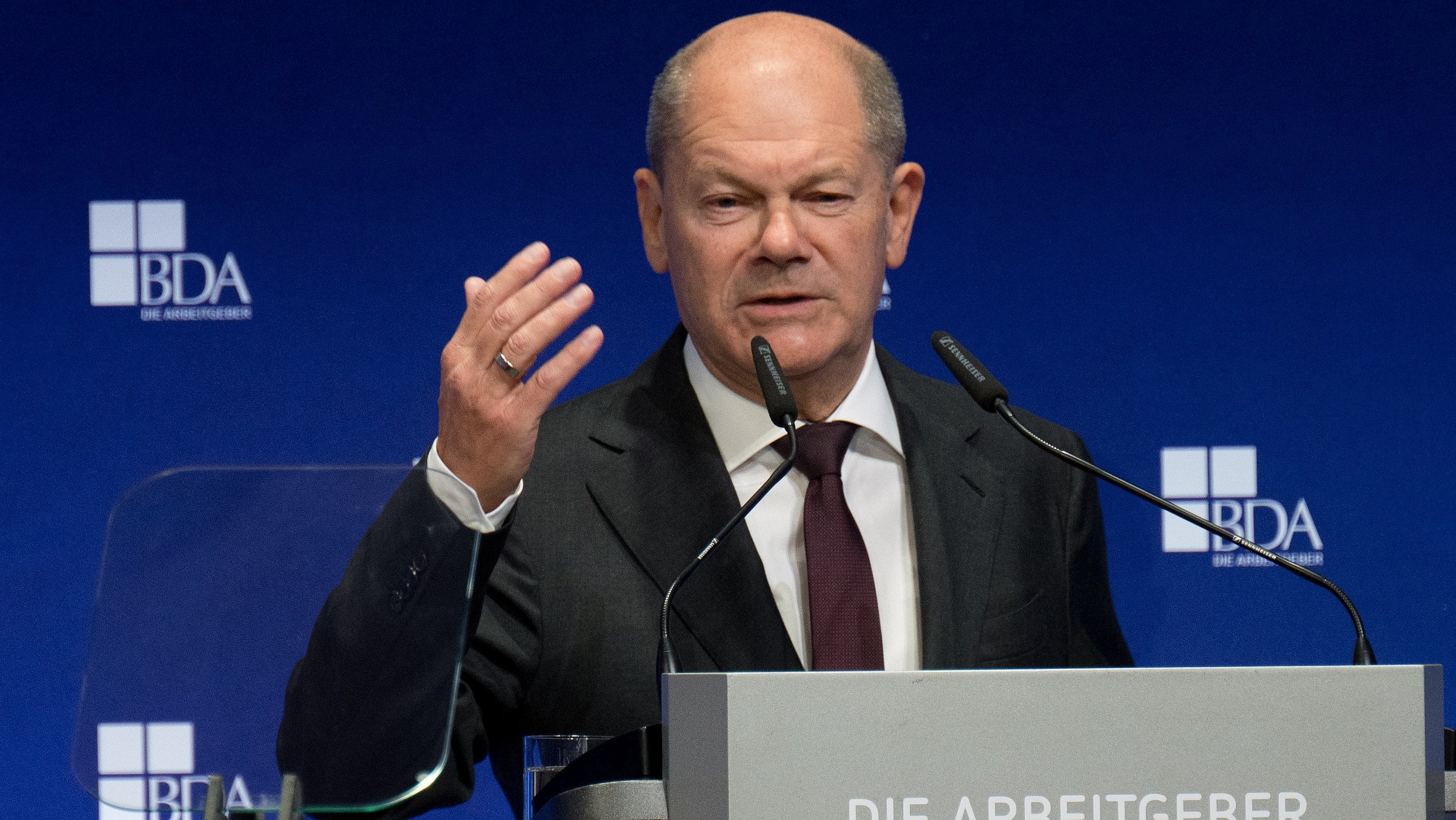 Olaf Scholz beim BDA