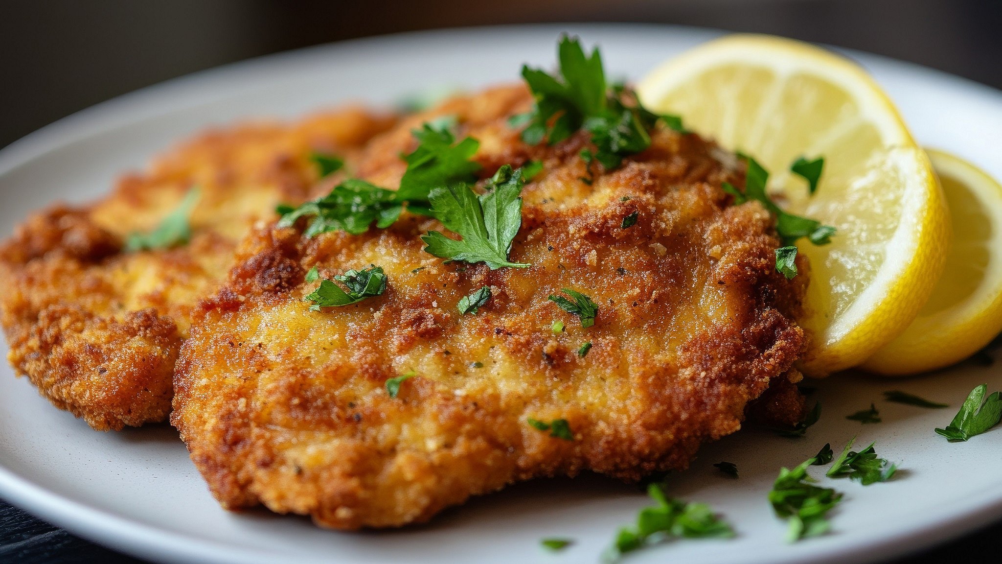 Veganes Wiener Schnitzel