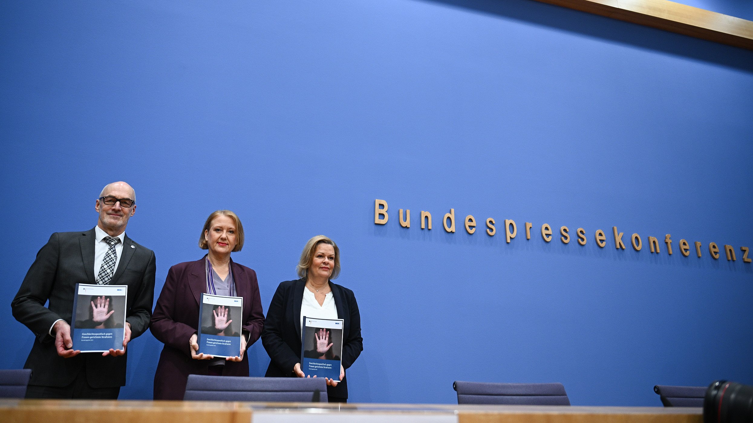 Michael Kretschmer, Lisa Paus und Nancy Faeser