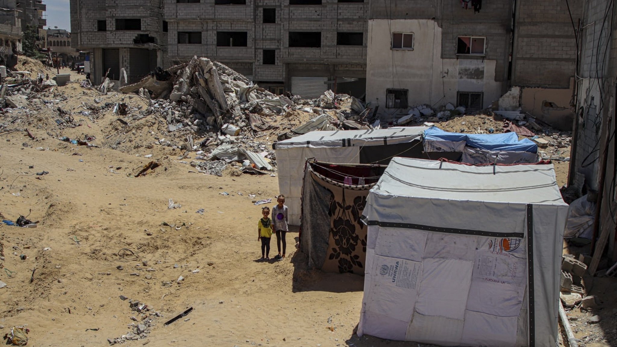 Das Leben der Palästinenser nach den tödlichen Angriffen auf das Zeltlager in Rafah