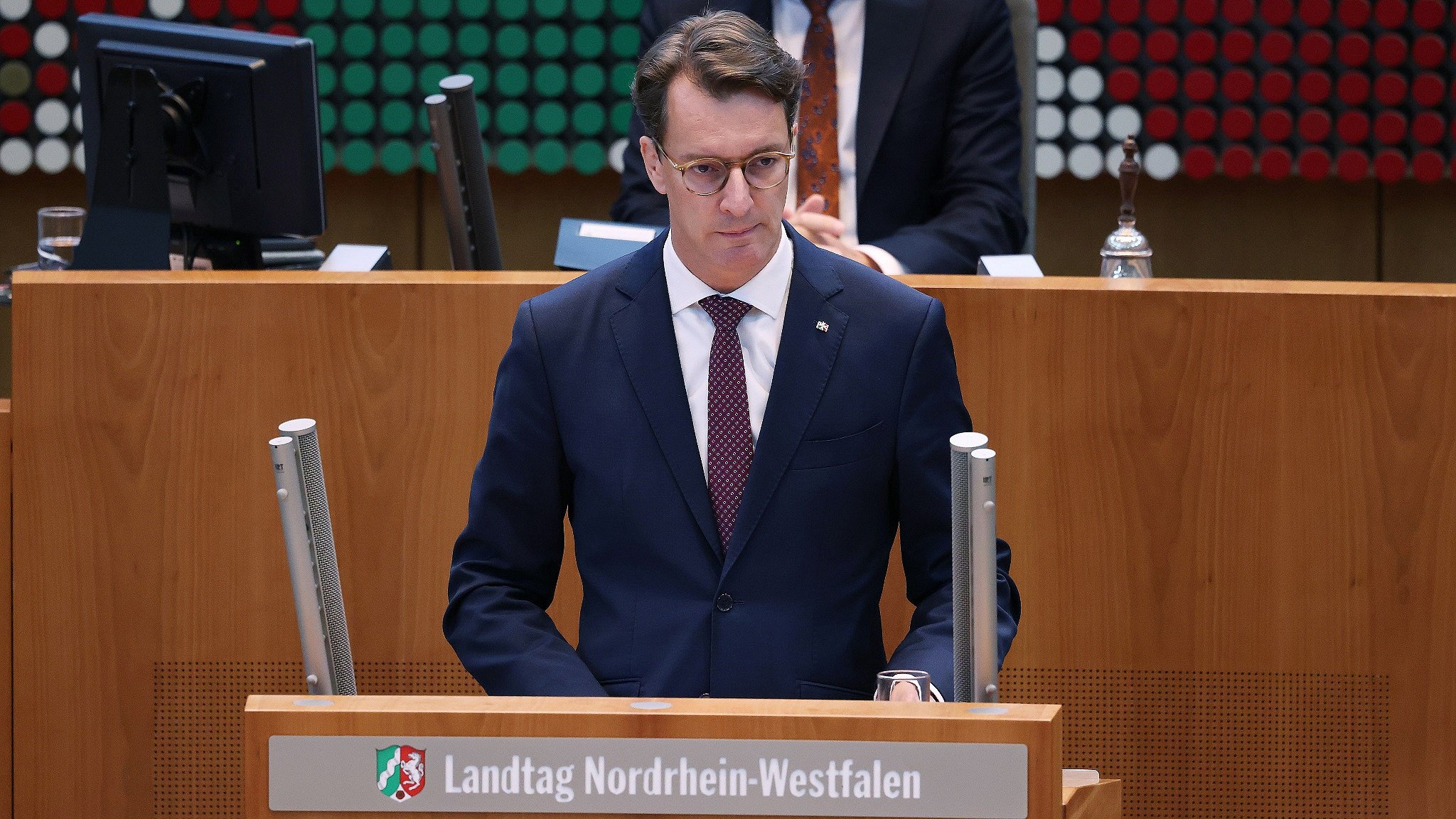 Nordrhein-Westfälische Ministerpräsident Hendrik Wüst (CDU)