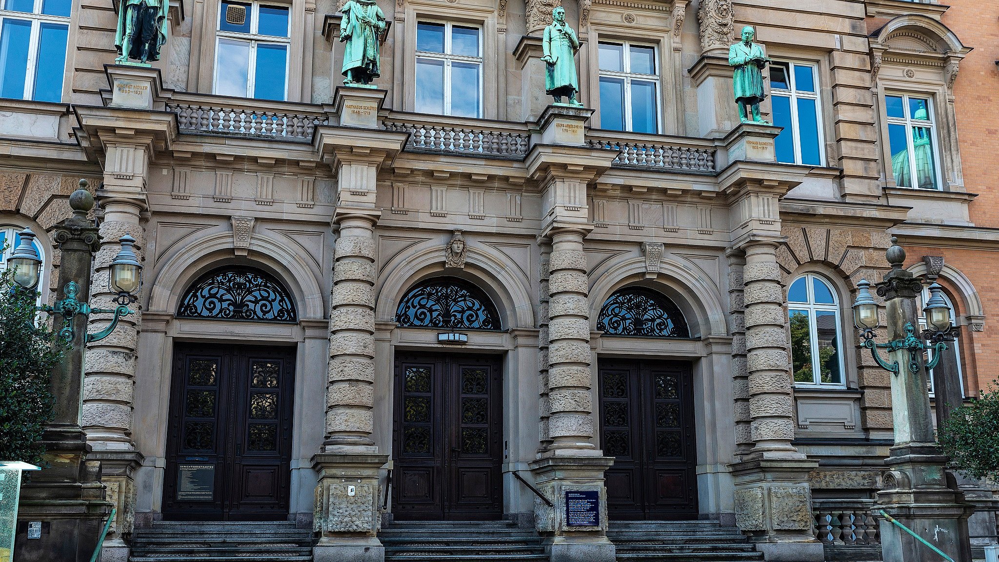 Gebäude des Landgerichts Hamburg