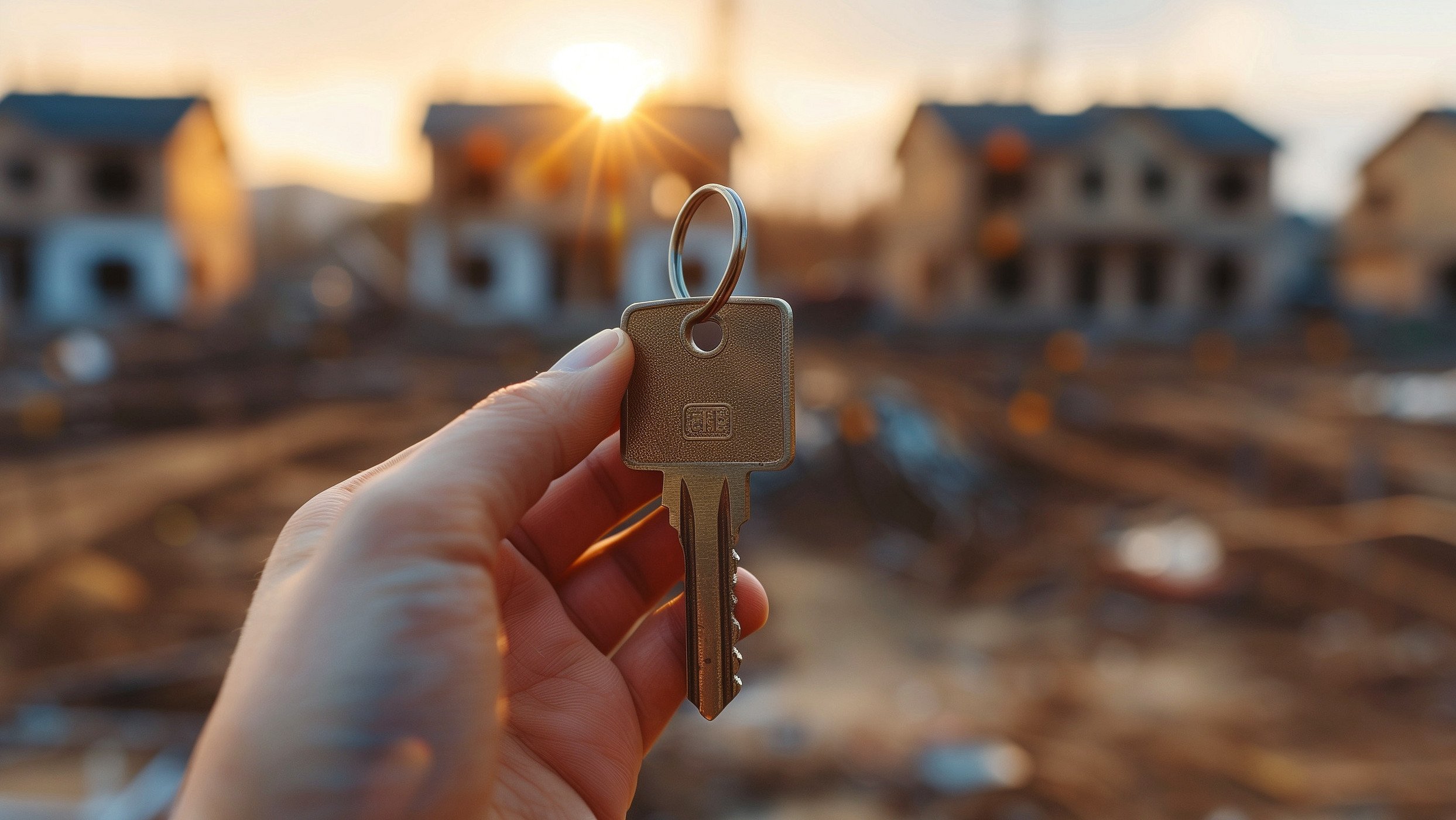 schlüssselübergabe immobilie makler eigentums haus einfamilienhaus grundstück kaufen