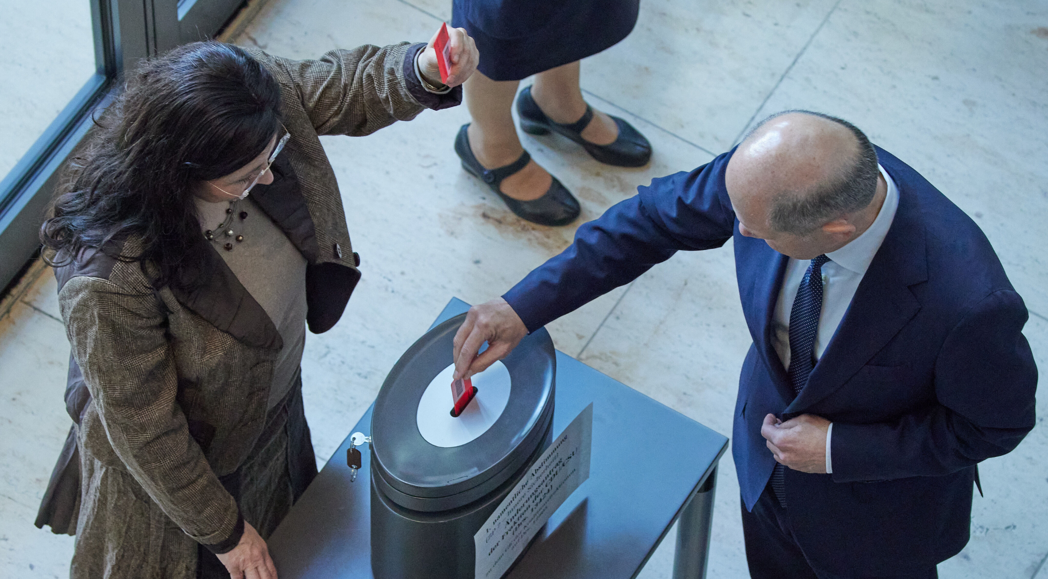 Abstimmung im Bundestag