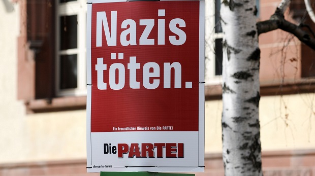 VG Chemnitz: Wahlplakate von 'Die Partei'