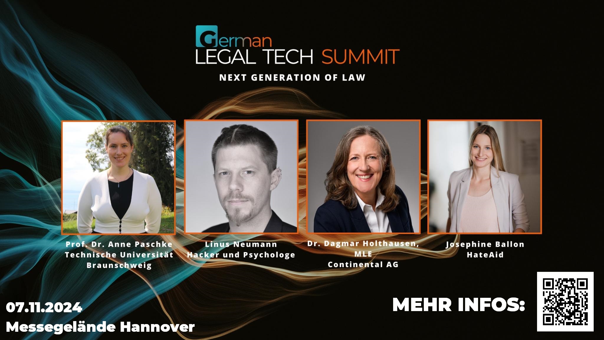 German Legal Tech Summit 2024: Die Zukunft des Rechts gestalten | ANZEIGE: Innovationen, Networking und Praxis: Der German Legal Tech Summit 2024